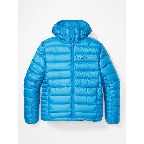 Marmot Hype Jackets - Mens Down Jacket Blue CA987134 Canada